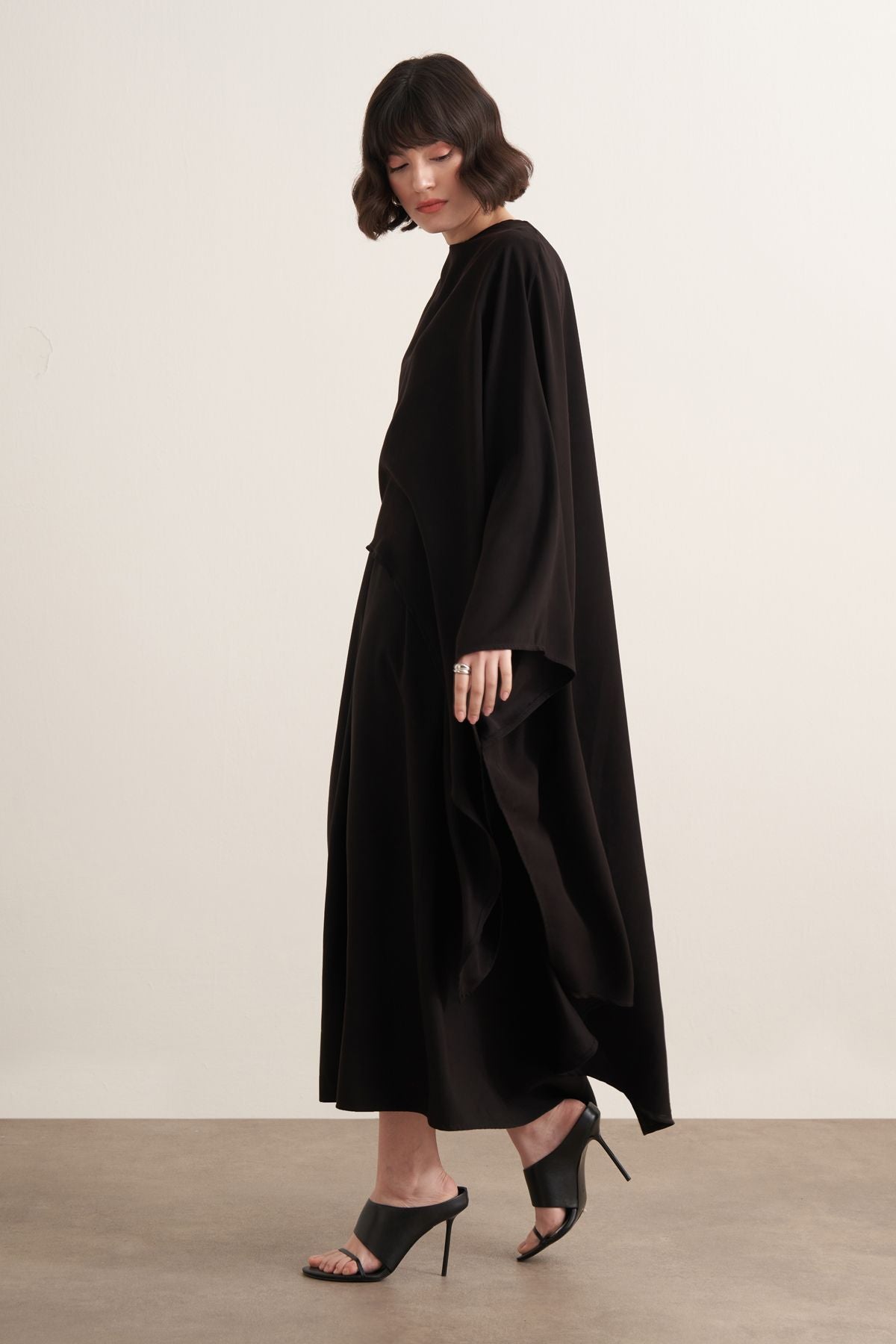 Novera 2-pieces Cupra Dress - Black