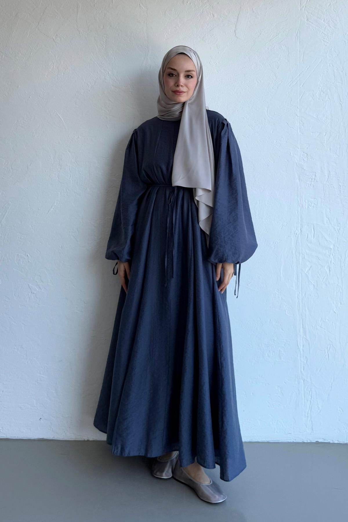 Jasmine Dress - Indigo