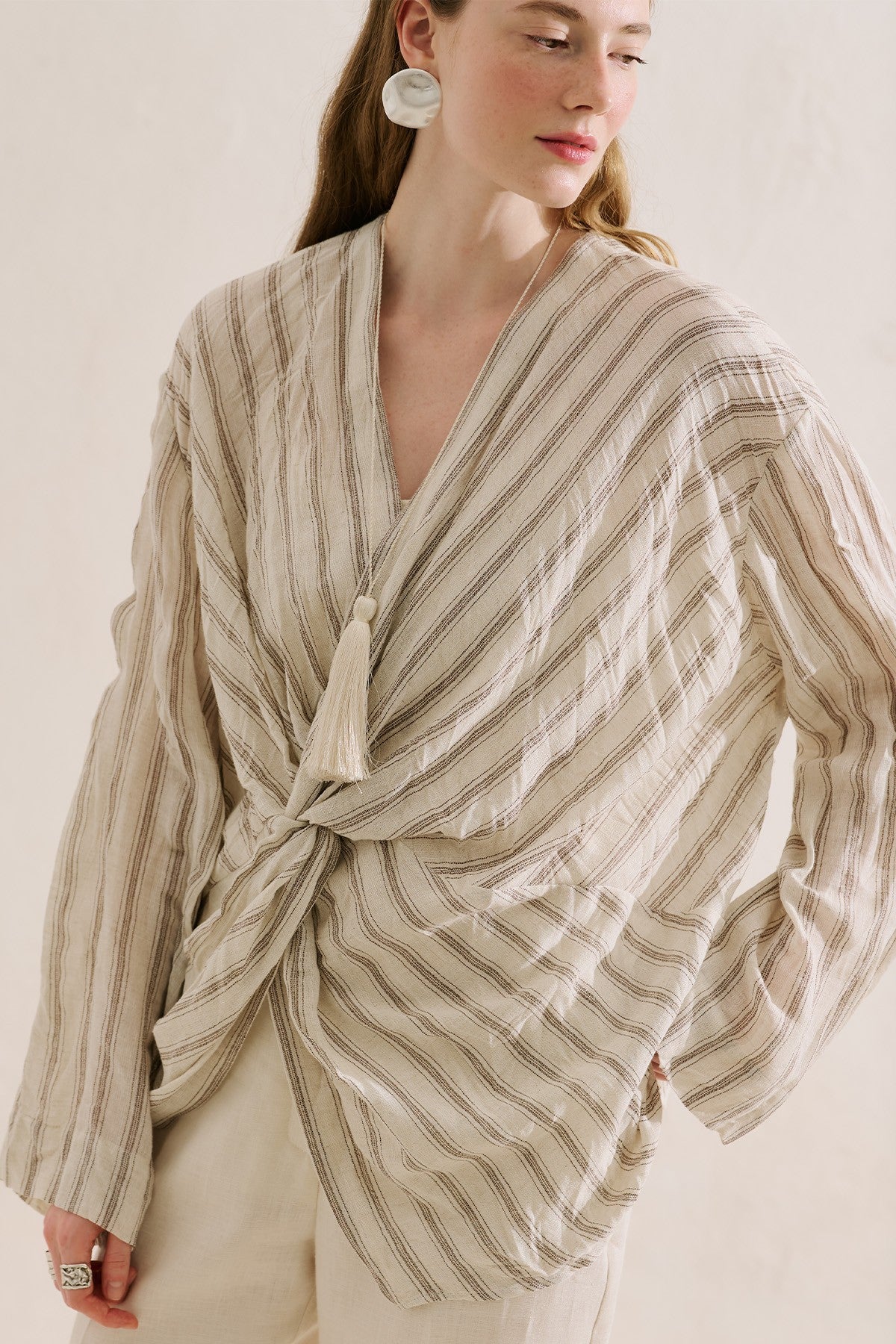Volcán Knot Blouse