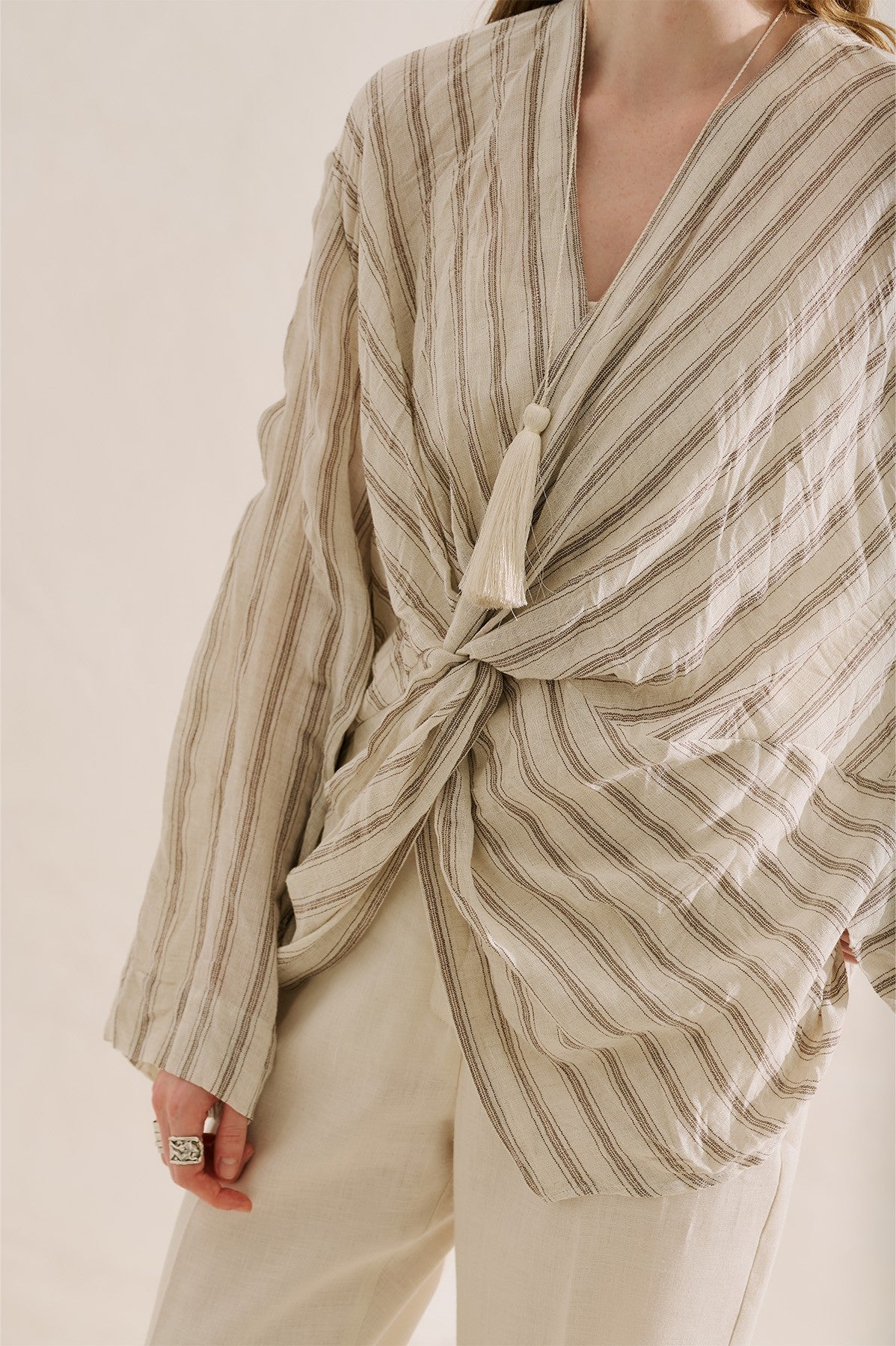 Volcán Knot Blouse