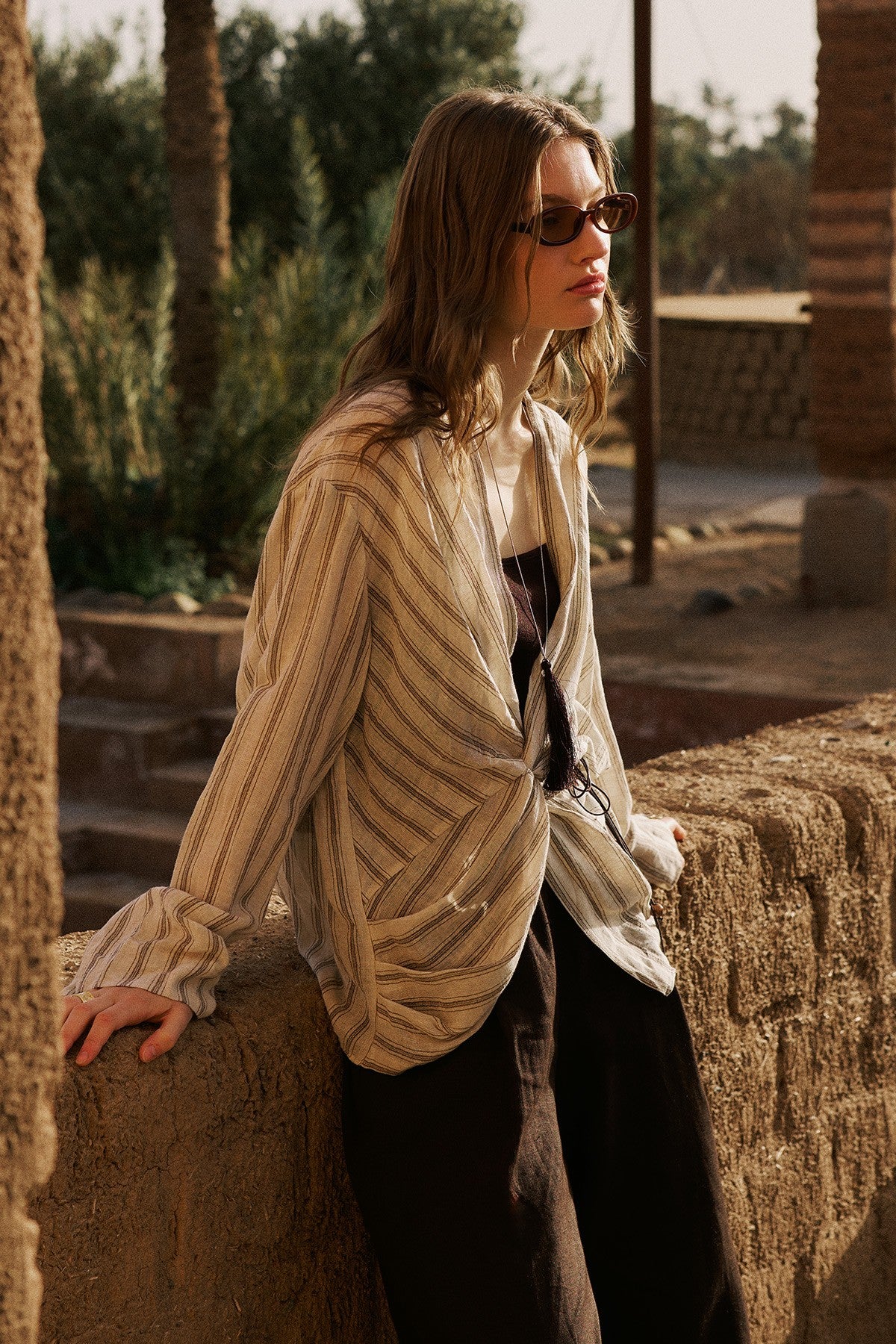Volcán Knot Blouse