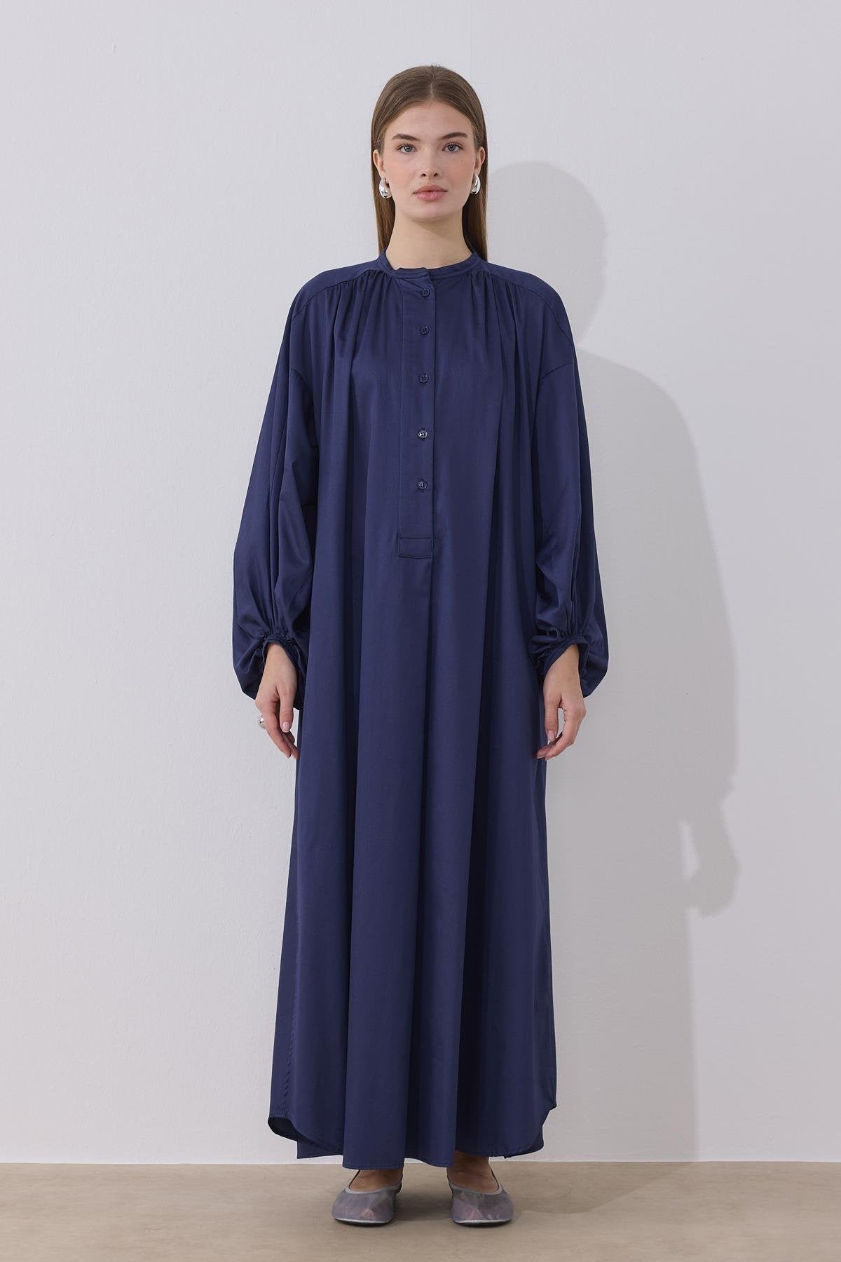 Lily Dress - Navy Blue