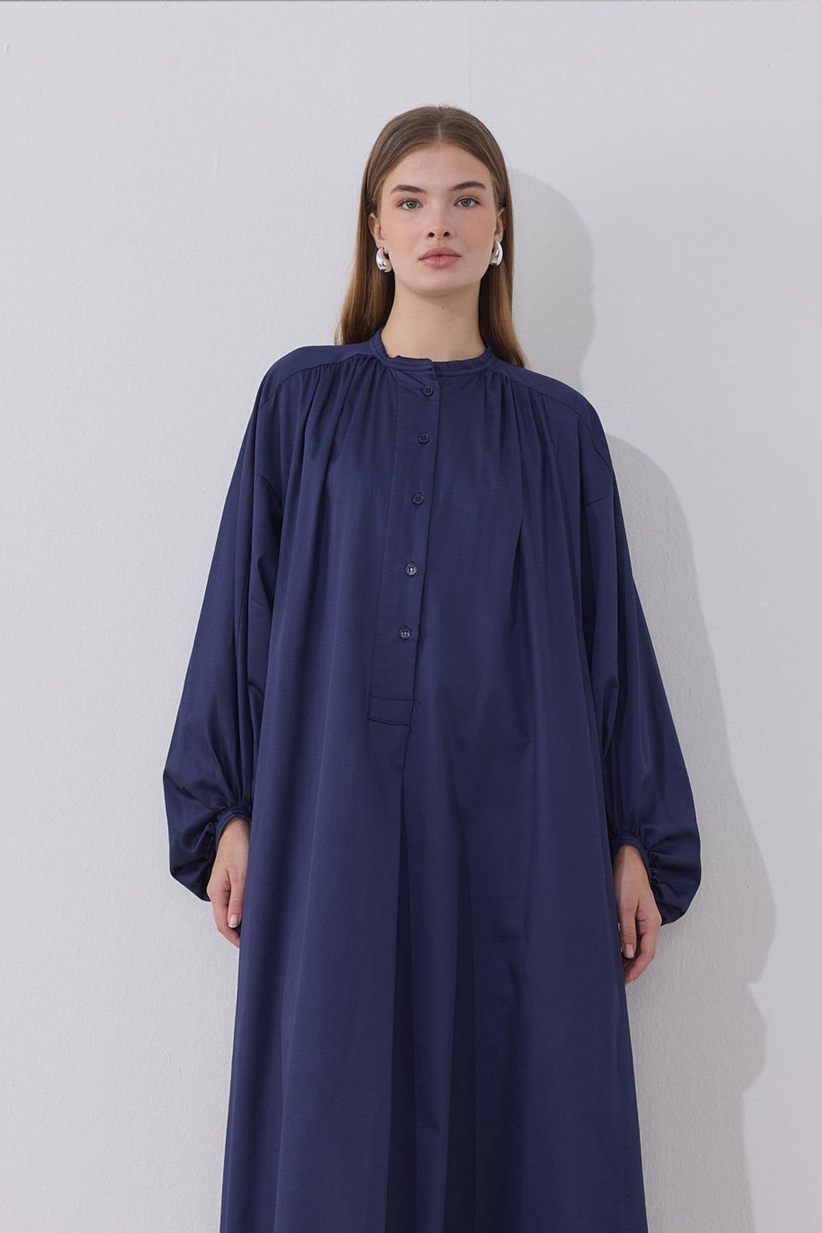 Lily Dress - Navy Blue
