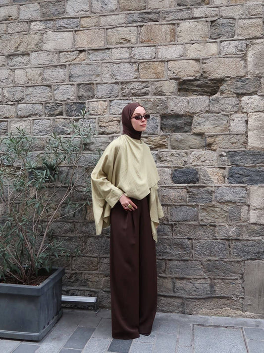 Loren Blouse - Olive Green