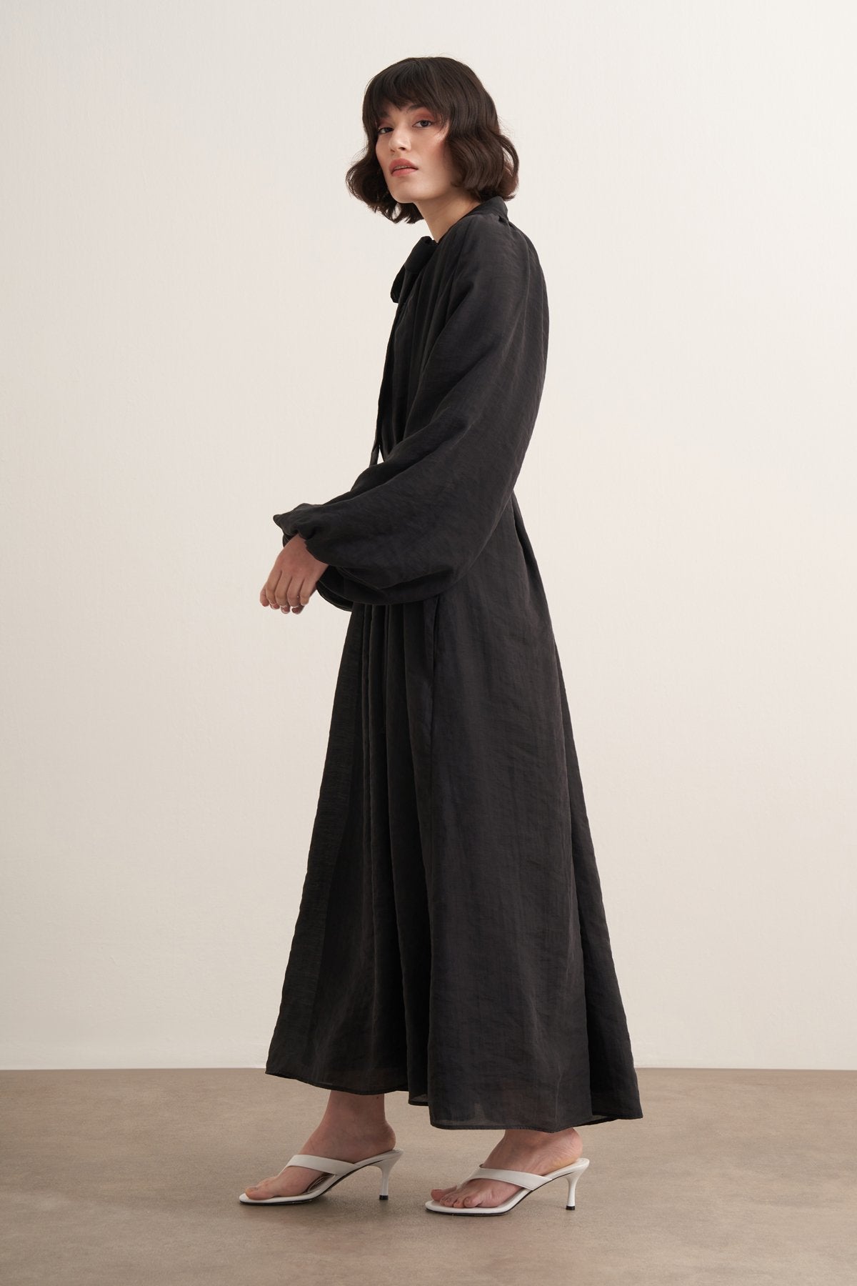Mahina Draped Neck Dress