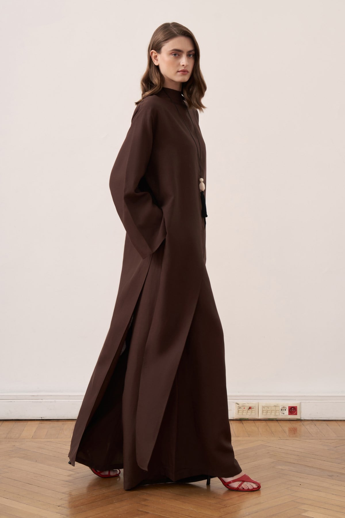 Marevia 2-piece Tunic & Pants Set - Dark Brown – Fue-Bue Store