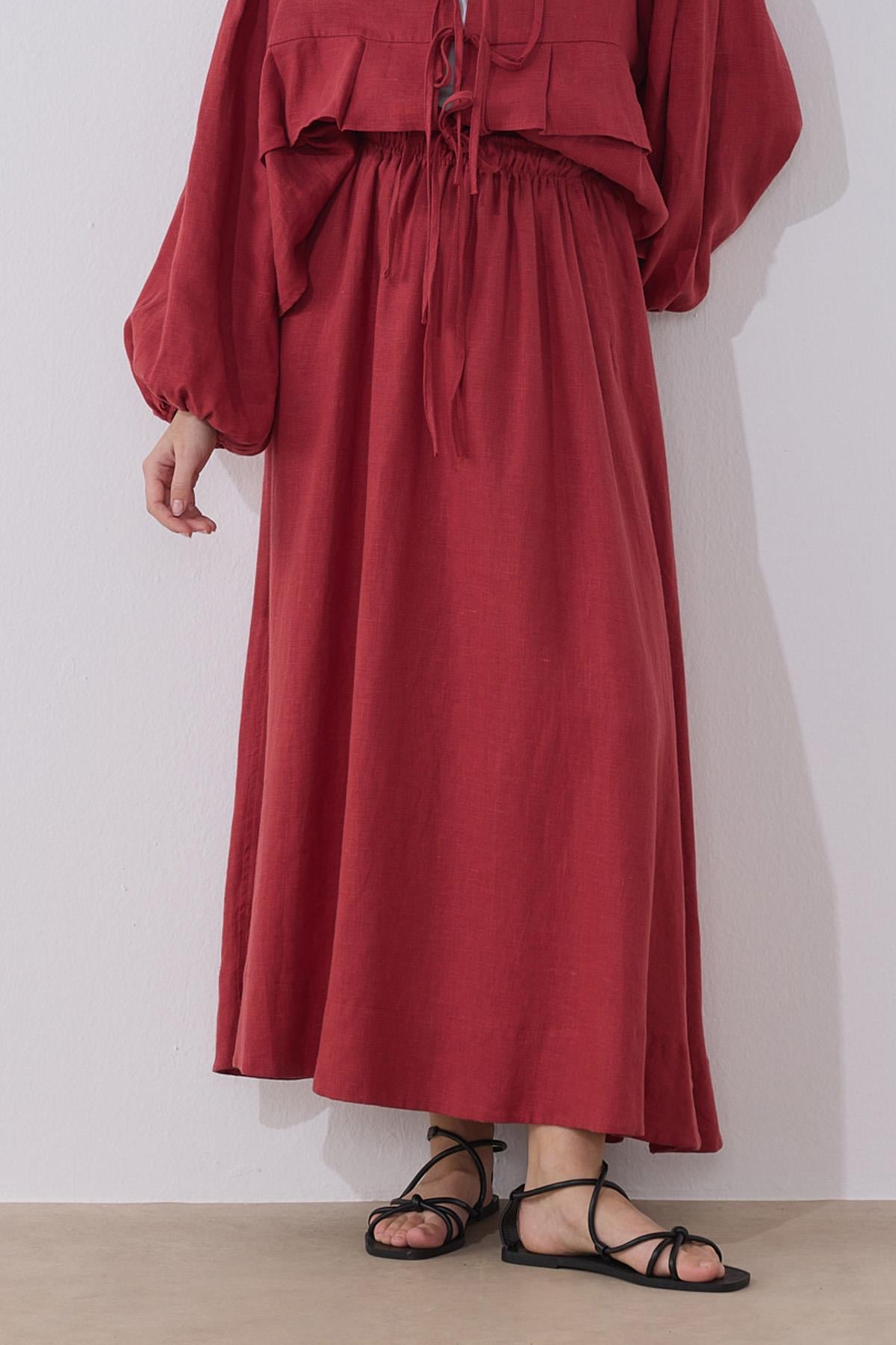Nalu Linen Maxi Skirt