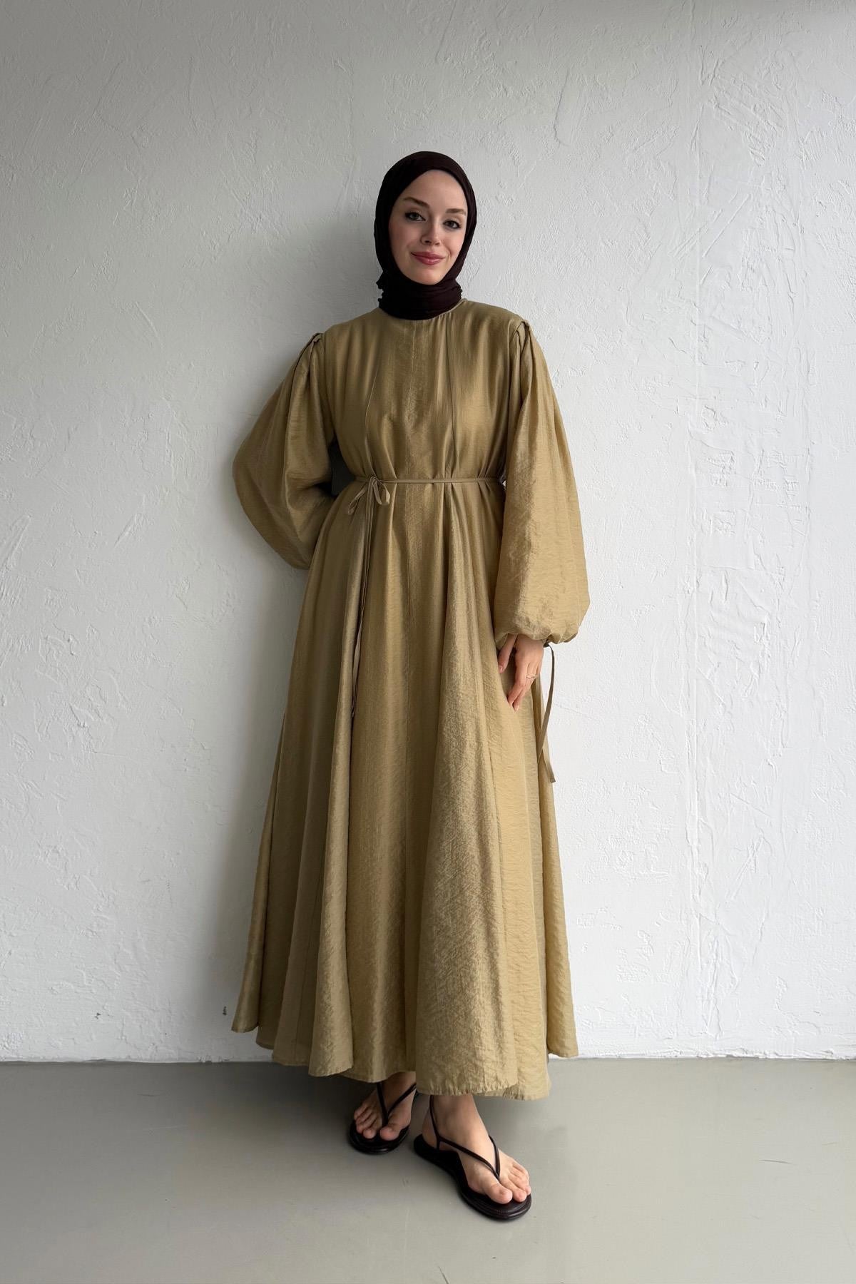 Jasmine Dress - Olive Green