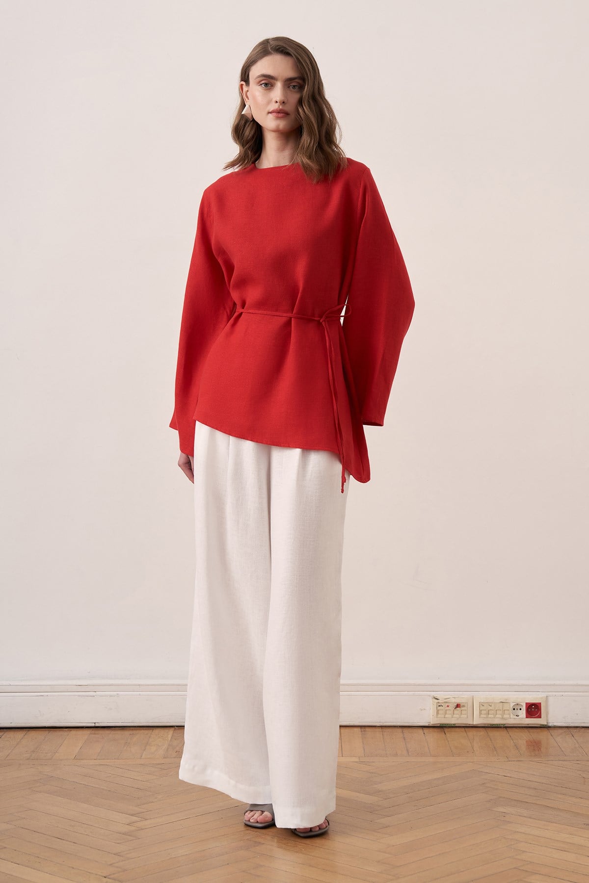 Orlena Blouse - Red