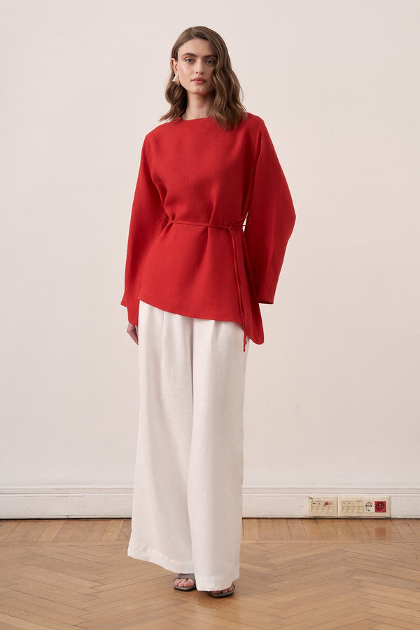 Orlena Blouse - Red