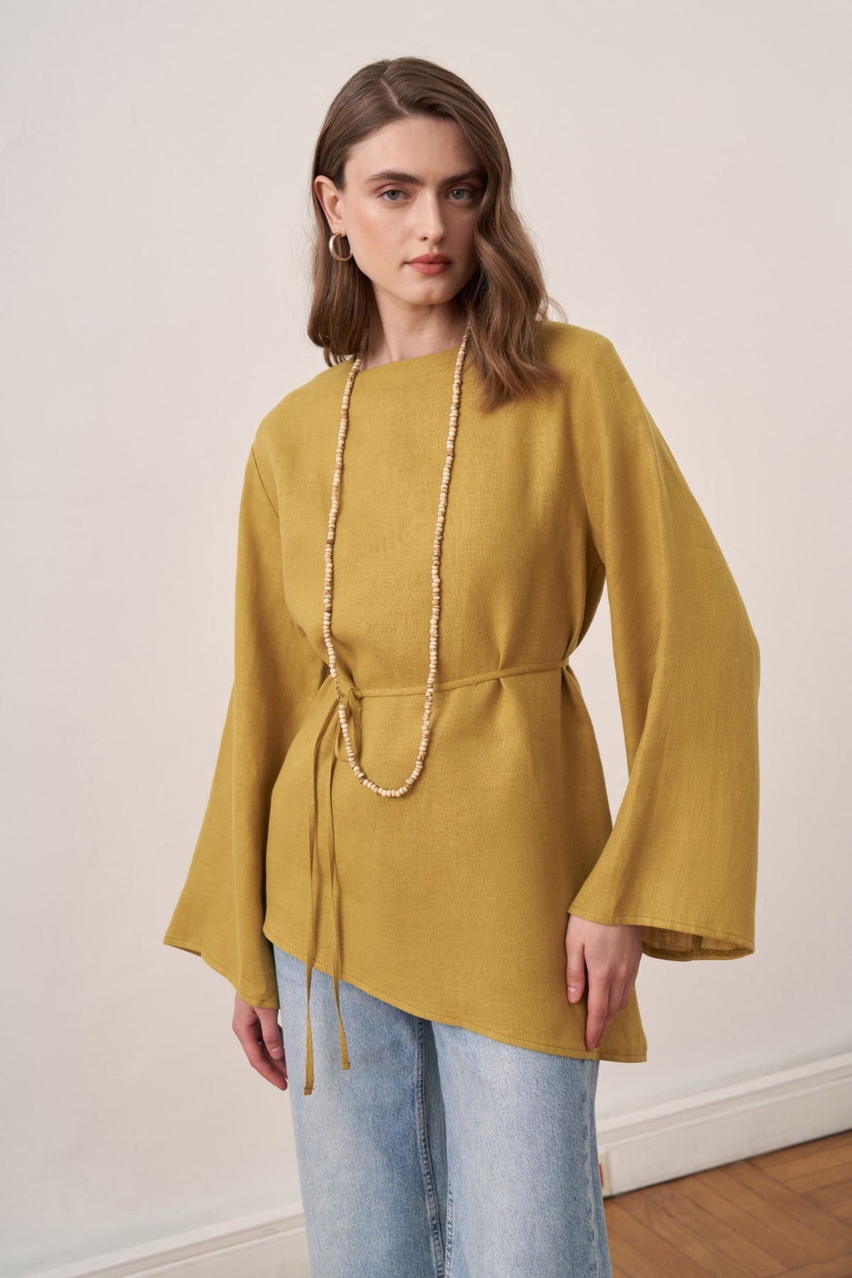Orlena Blouse - Olive