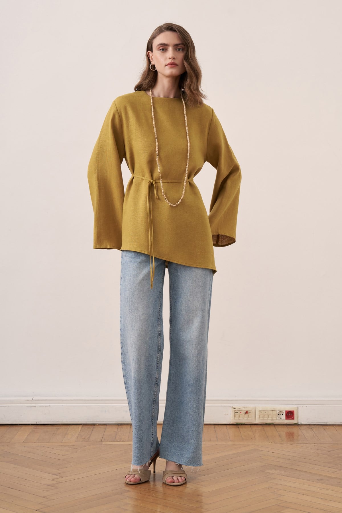 Orlena Blouse - Olive