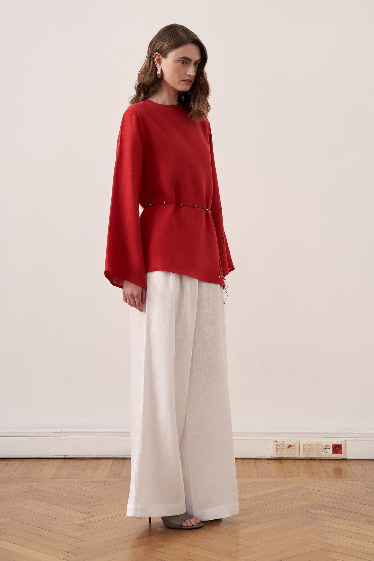 Orlena Blouse - Red