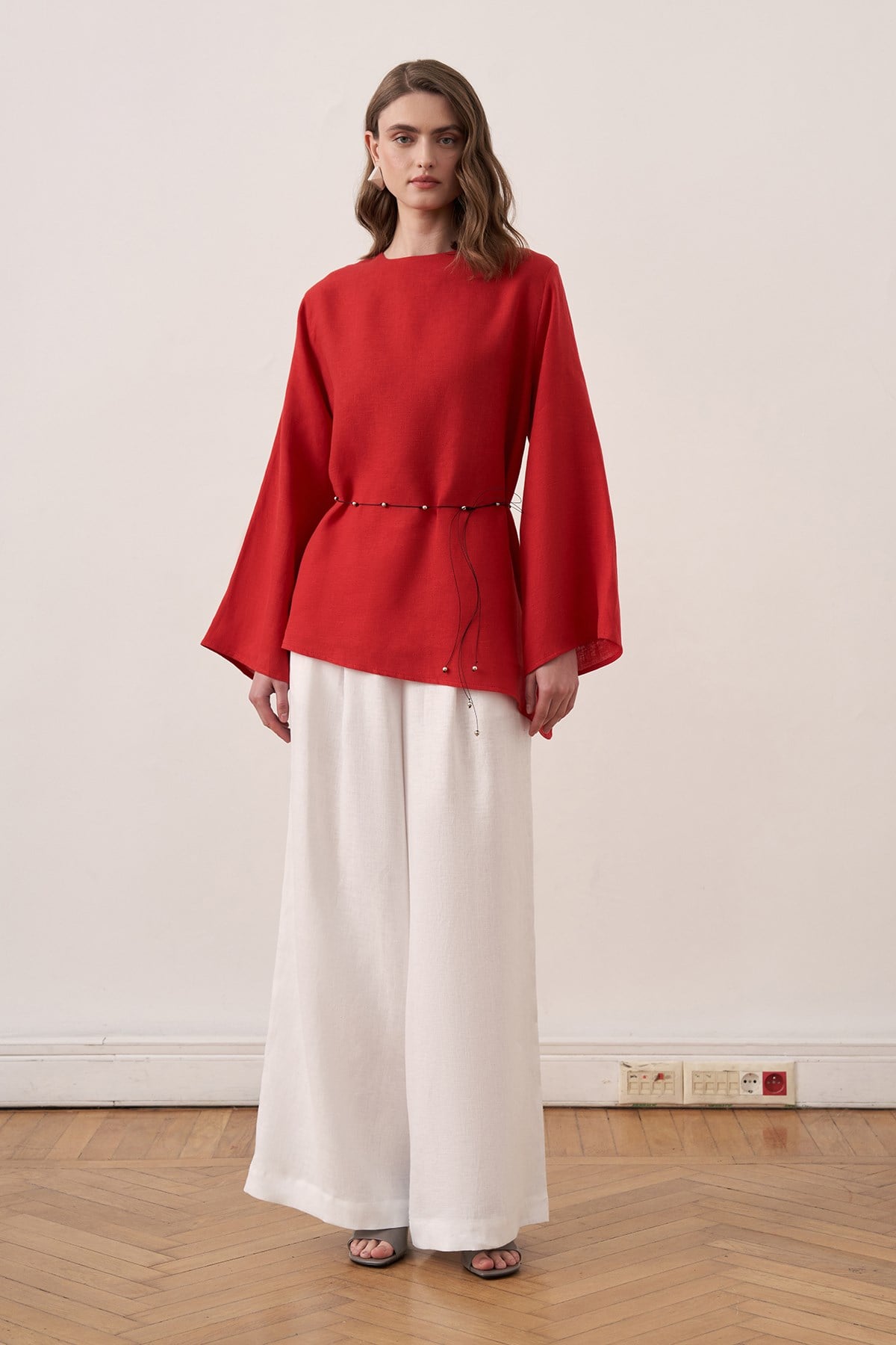 Orlena Blouse - Red