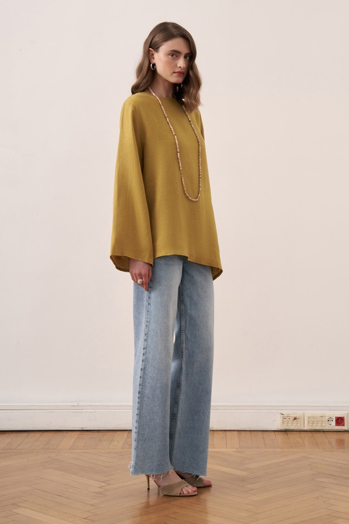 Orlena Blouse - Olive