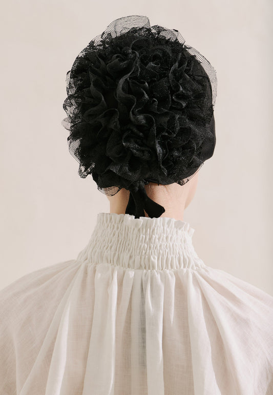 Lace Bun Bonnet