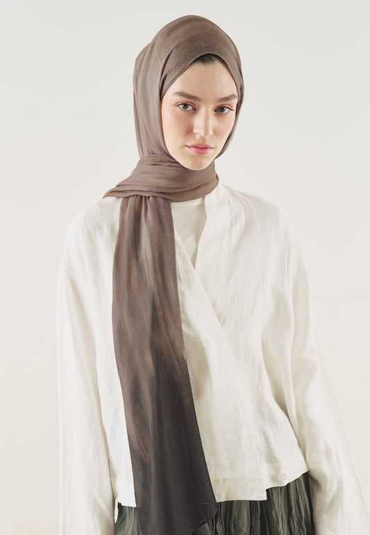 Sand Ripples Pattern Soft Viscose Scarf