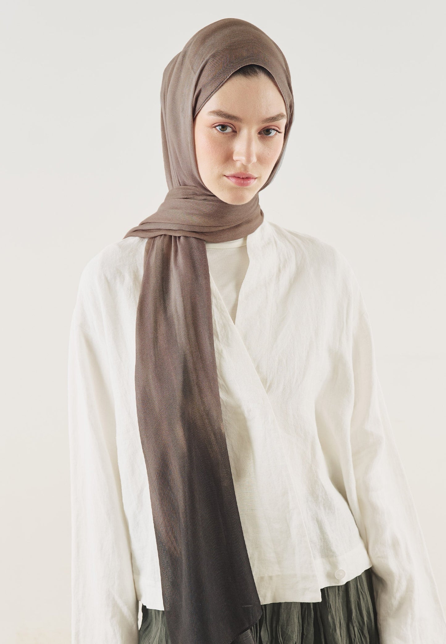 Sand Ripples Pattern Soft Viscose Scarf