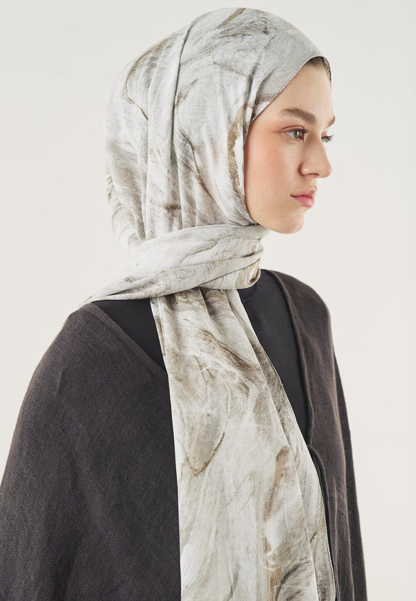 Soft Lines Pattern Soft Viscose Scarf