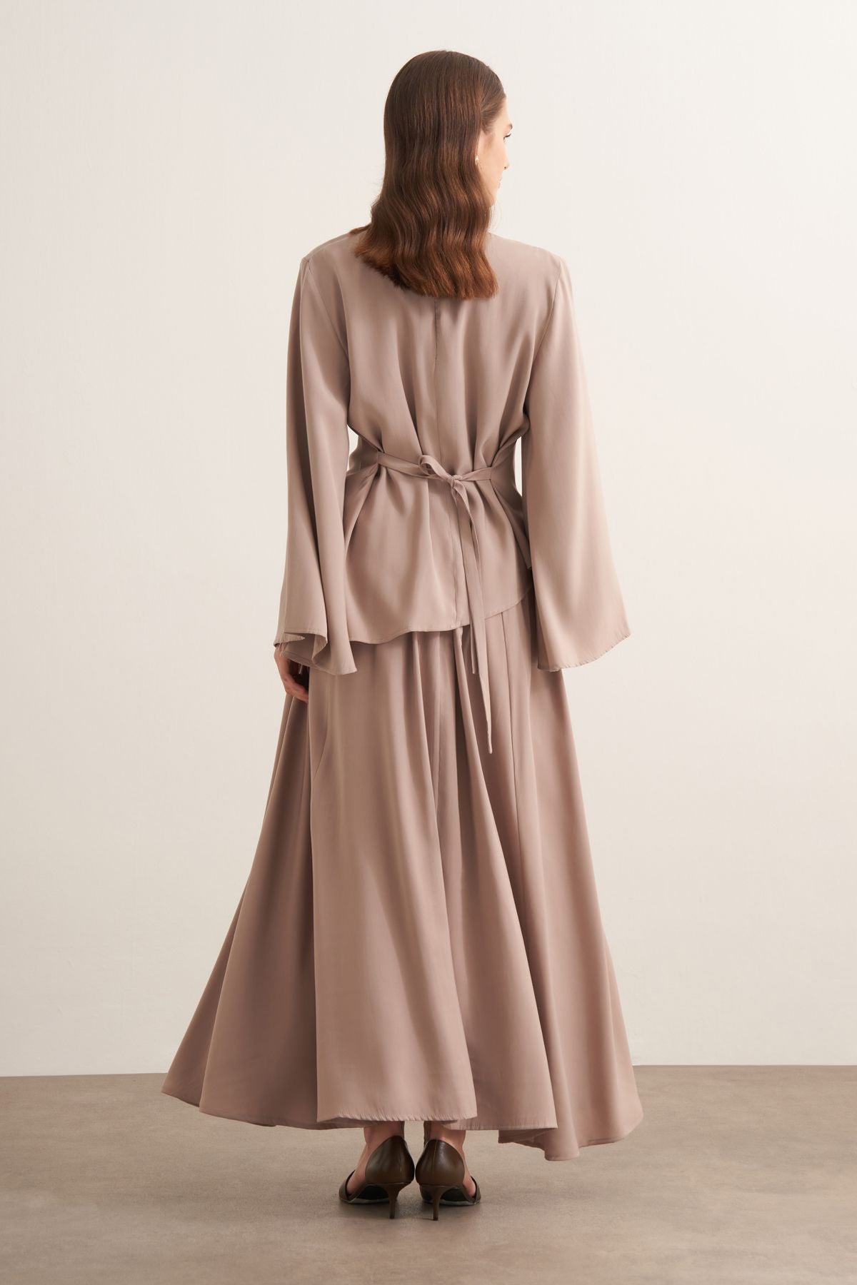 Serena 2-pieces Cupra Set - Mink