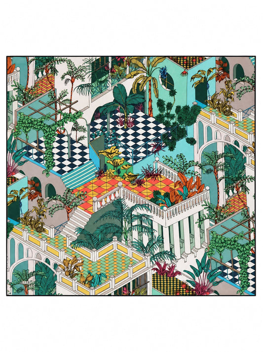 Gardenae Shawls-Emerald