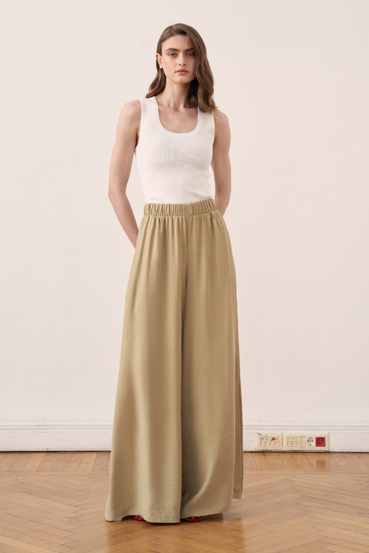Silvara Pants - Warm Olive