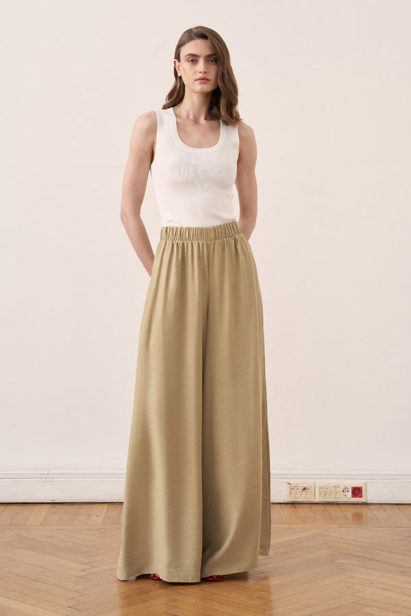 Silvara Pants - Warm Olive