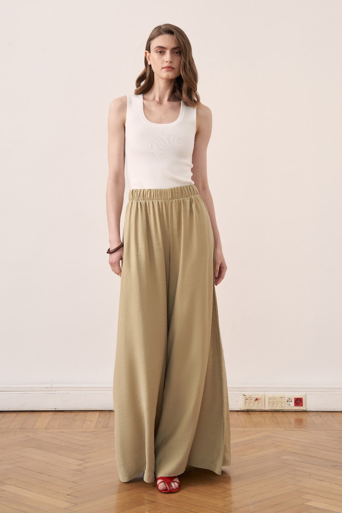 Silvara Pants - Warm Olive