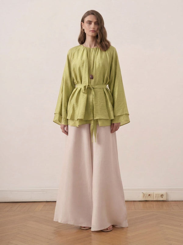 Tidea Blouse - Olive