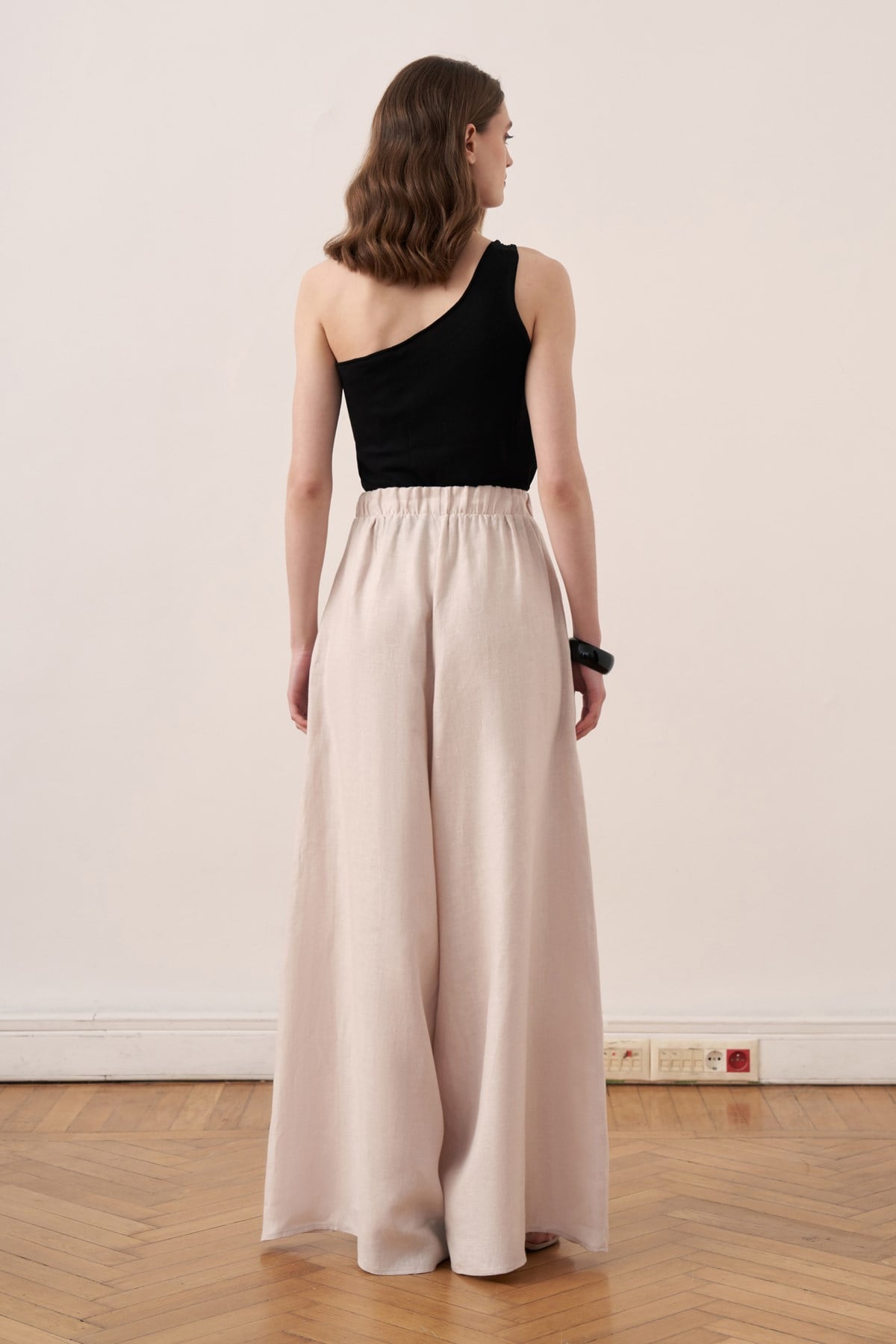 Virella Linen Pants - Stone