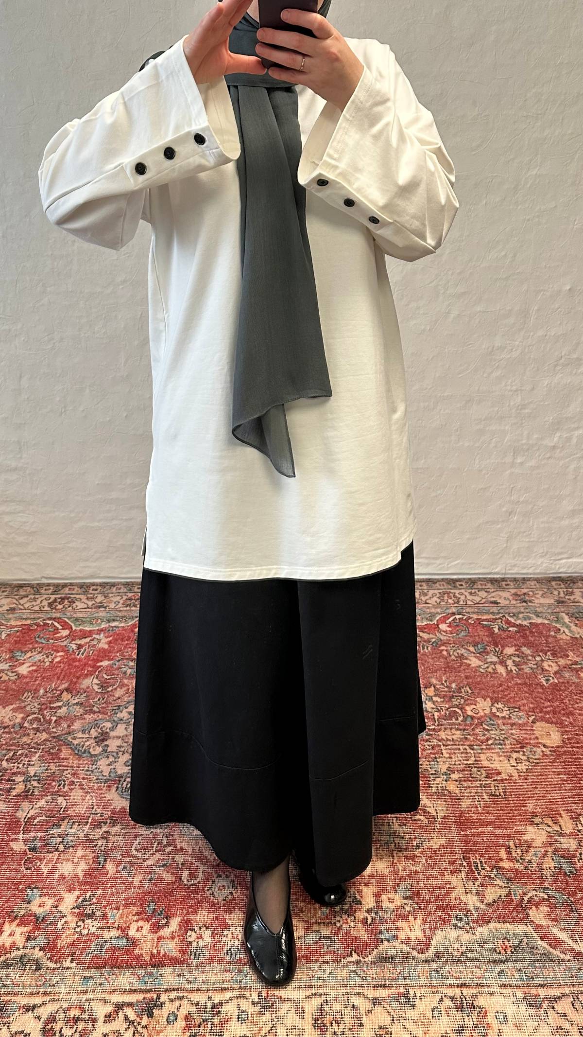 Cmfy Oversized Tshirt -White